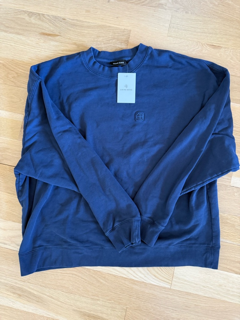 Anine Bing Miles Sweatshirt Navy